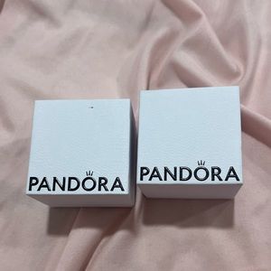 COPY - 2 empty pandora ring boxes